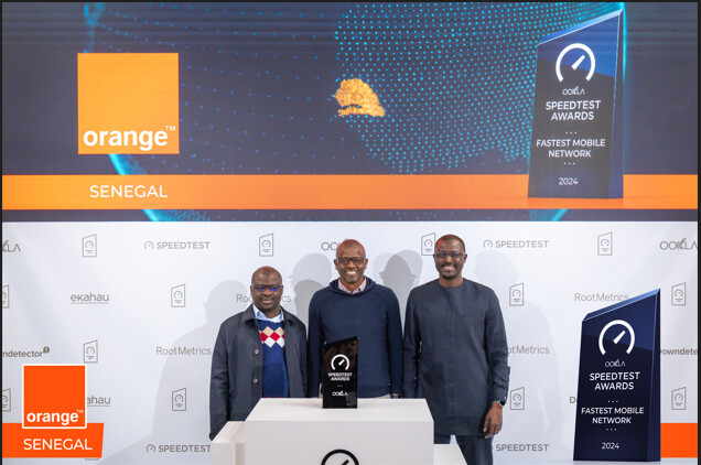 Photos/ Mobile World Congress : Orange sacré "Meilleur réseau mobile du Sénégal" pour l’année 2024 par OOKLA