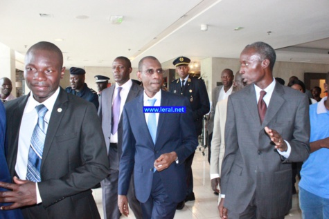 Le ministre  de l'intérieur en visite à l’hôtel Radisson Blu de Dakar,le Mercredi 5 Août 2015