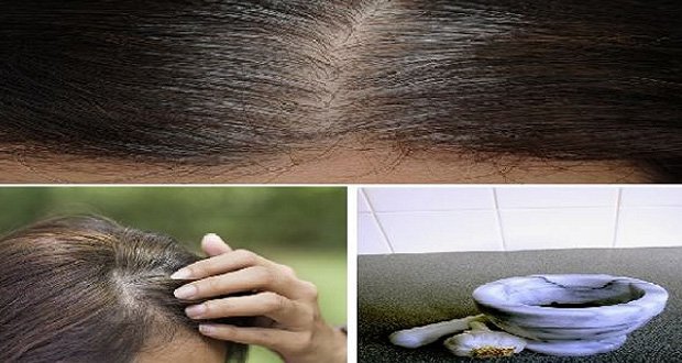 5 minutes pour vous débarrasser des cheveux blancs et faire repousser vos cheveux naturellement