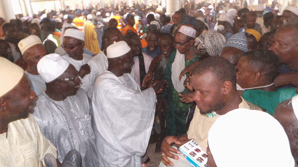 Photos-Visite d'Idrissa Seck au "Daaka" de Médina Gounass