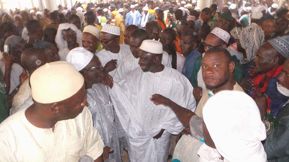 Photos-Visite d'Idrissa Seck au "Daaka" de Médina Gounass