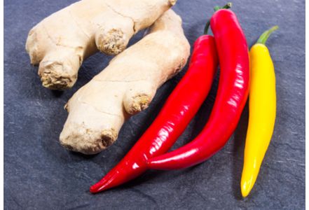 Le piment et le gingembre réduiraient le risque de cancer du poumon