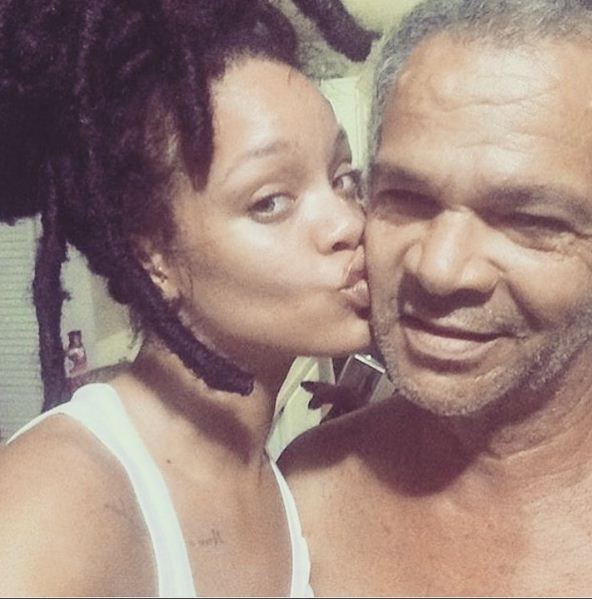 Rihanna et son Papa