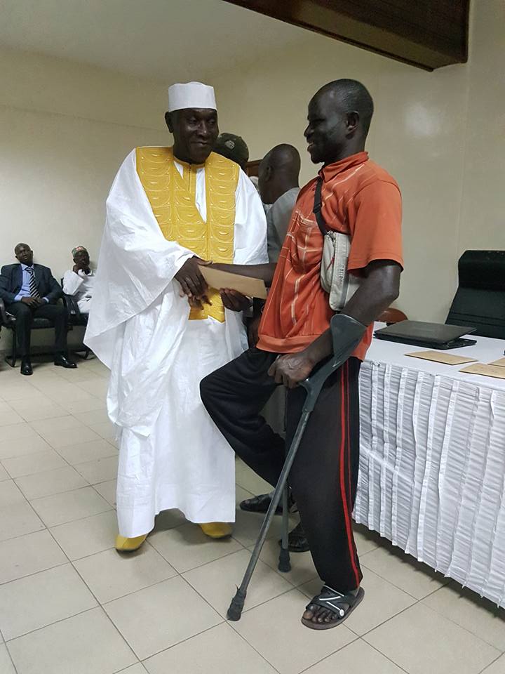 Cérémonie de remise de subventions aux 5 Asc de la commune de Dakar Plateau, sous la présence effective du maire Alioune Ndoye