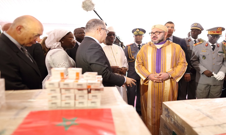 Le don de Mohammed VI comprend trois familles de médicaments : des antirétroviraux, des antibactériens et des antifongiques