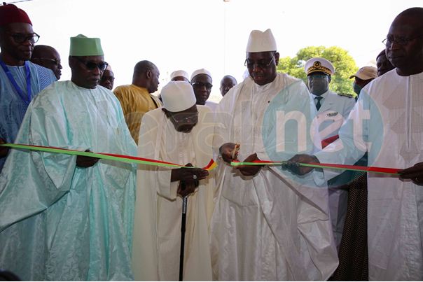 A Tivaouane, le président Macky Sall a inauguré la Résidence El Hadji Mansour Sy, un centre réservé à l’accueil des pèlerins