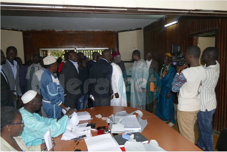 Photos: visite de contrôle des leaders de Mànkoo Wattu Senegal dans les Commissions d'inscription de Thiès et St-Louis