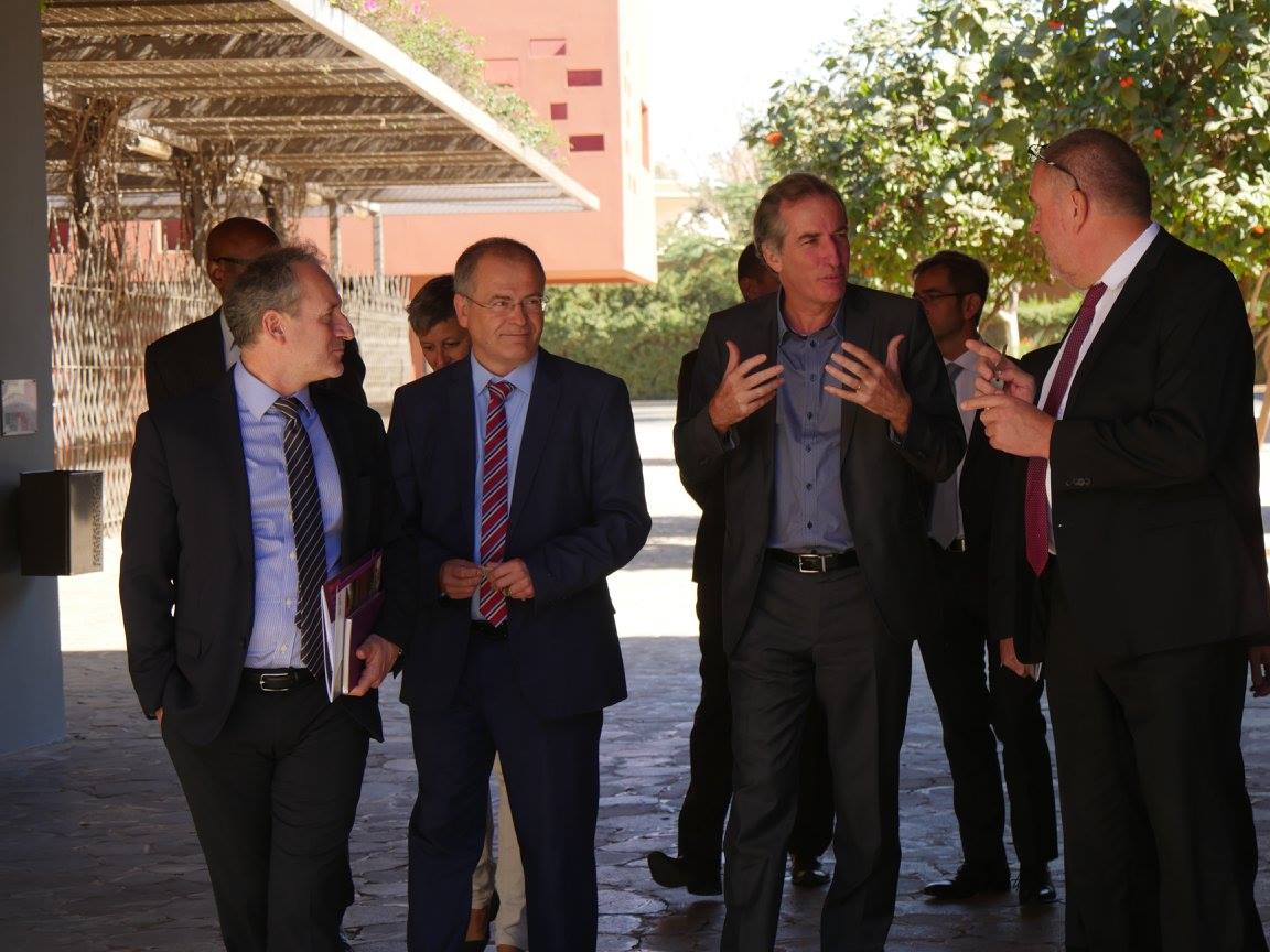 Photos: Visite de SEM Ambassadeur, Christophe BIGOT au lycée français Jean-Mermoz de Dakar, Sénégal