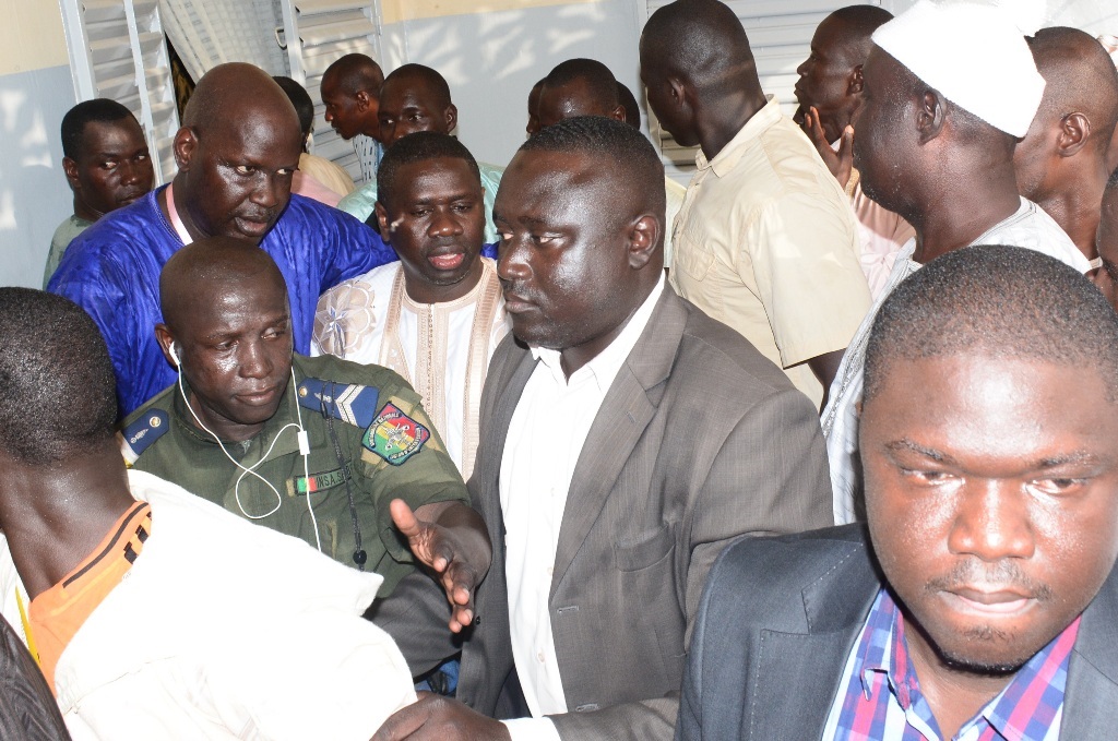 Visite de Serigne Bassirou Abdou Khadre Mbacké à El Hadji Chieke Touré à Guinguinéo