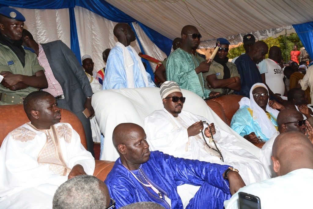 Visite de Serigne Bassirou Abdou Khadre Mbacké à El Hadji Chieke Touré à Guinguinéo