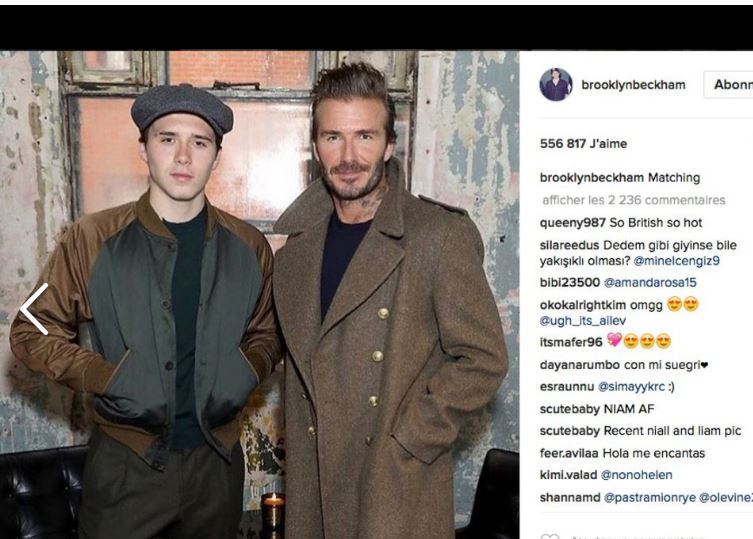 Pour les 18 ans de son fils, David Beckham sort les gros dossiers ! (photos)