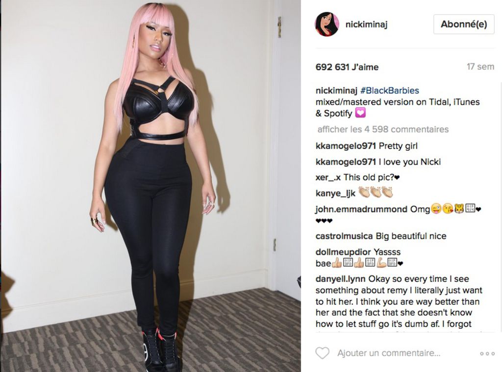 Photos-Nicki Minaj change radicalement de look... et c'est plutôt réussi !