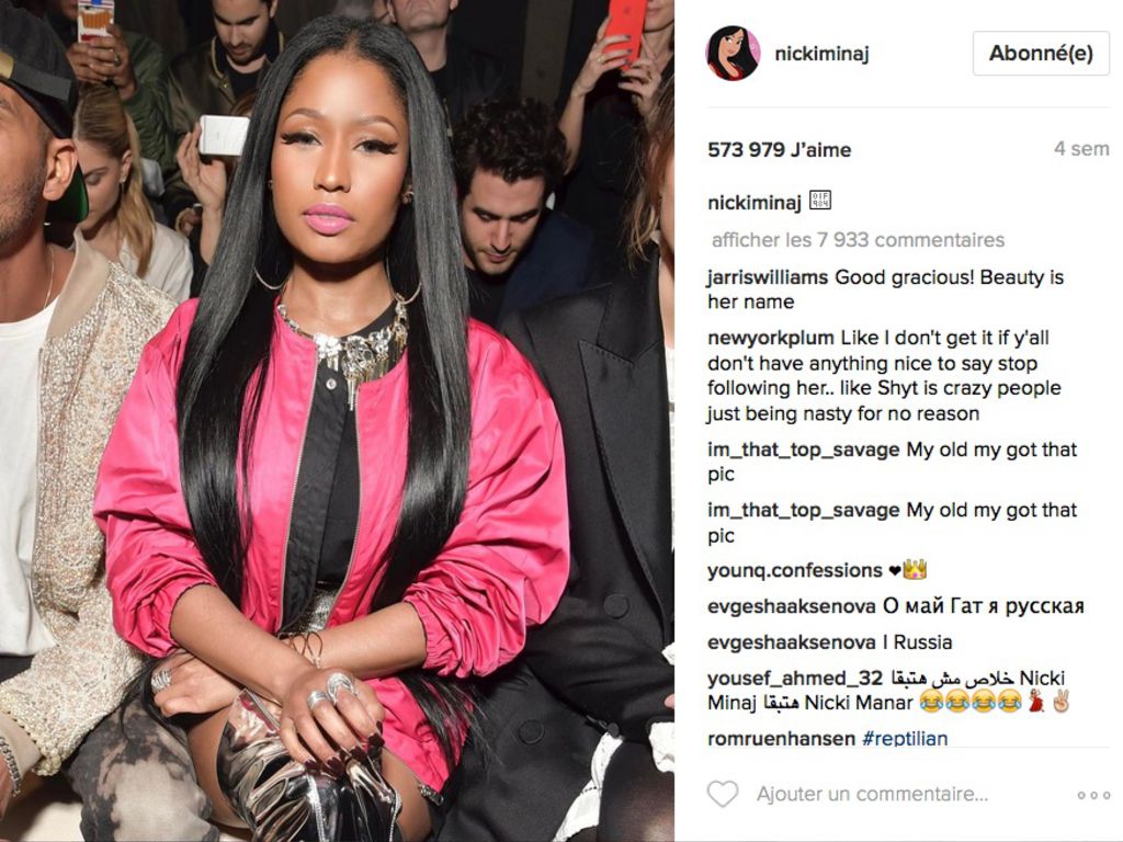 Photos-Nicki Minaj change radicalement de look... et c'est plutôt réussi !