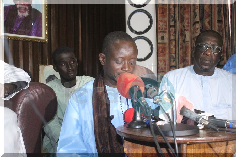 Vidéo-photos: point de presse du  groupement religieux et culturel des disciples de Cheikh Ahmadou Bamba