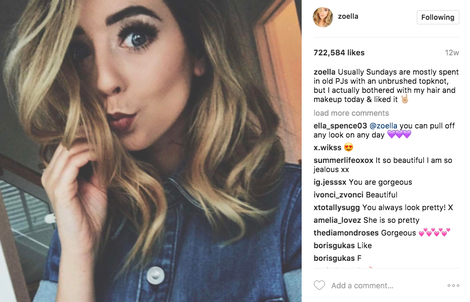 Photos: Qui est Zoella, la youtubeuse, beauté la plus influente au monde ?