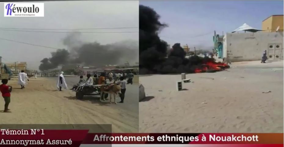 Exclusif: Des affrontements ethniques opposent Maures et Noirs Mauritaniens à Nouakchott