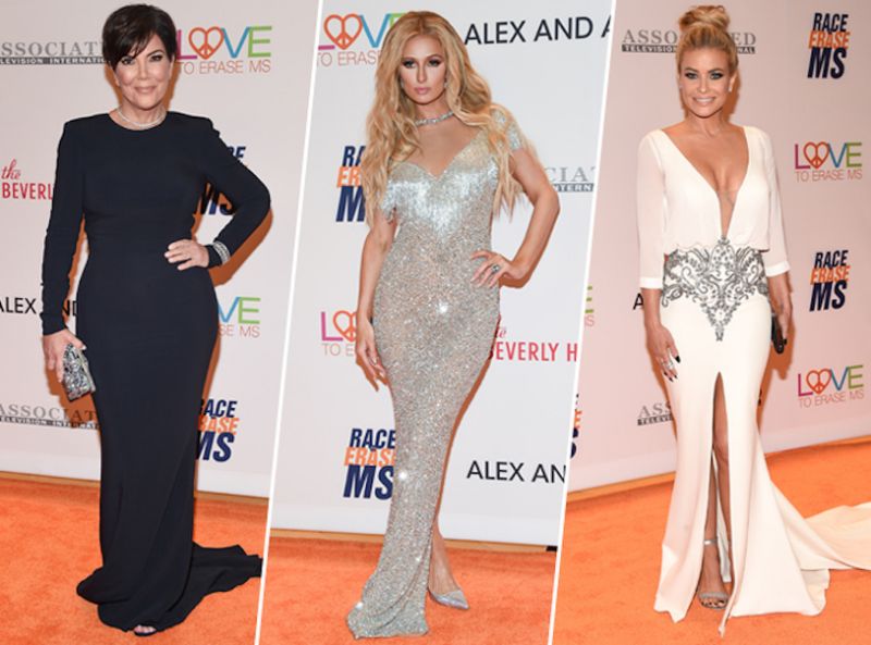 Gala Race to Erase MS 2017 : Kris Jenner, Paris Hilton, Carmen Electra réunies pour la bonne cause !