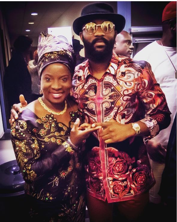 Fally Ipupa et Angélique Kidjo deux artistes , deux générations!!!