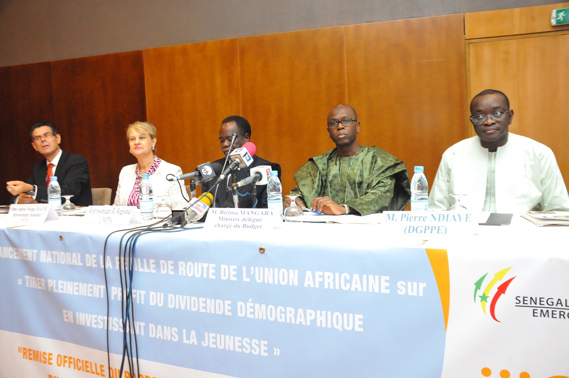 Photos :Birima Mangara à la cérémonie de lancement de la feuille de route de l’UA sur le dividende démographique