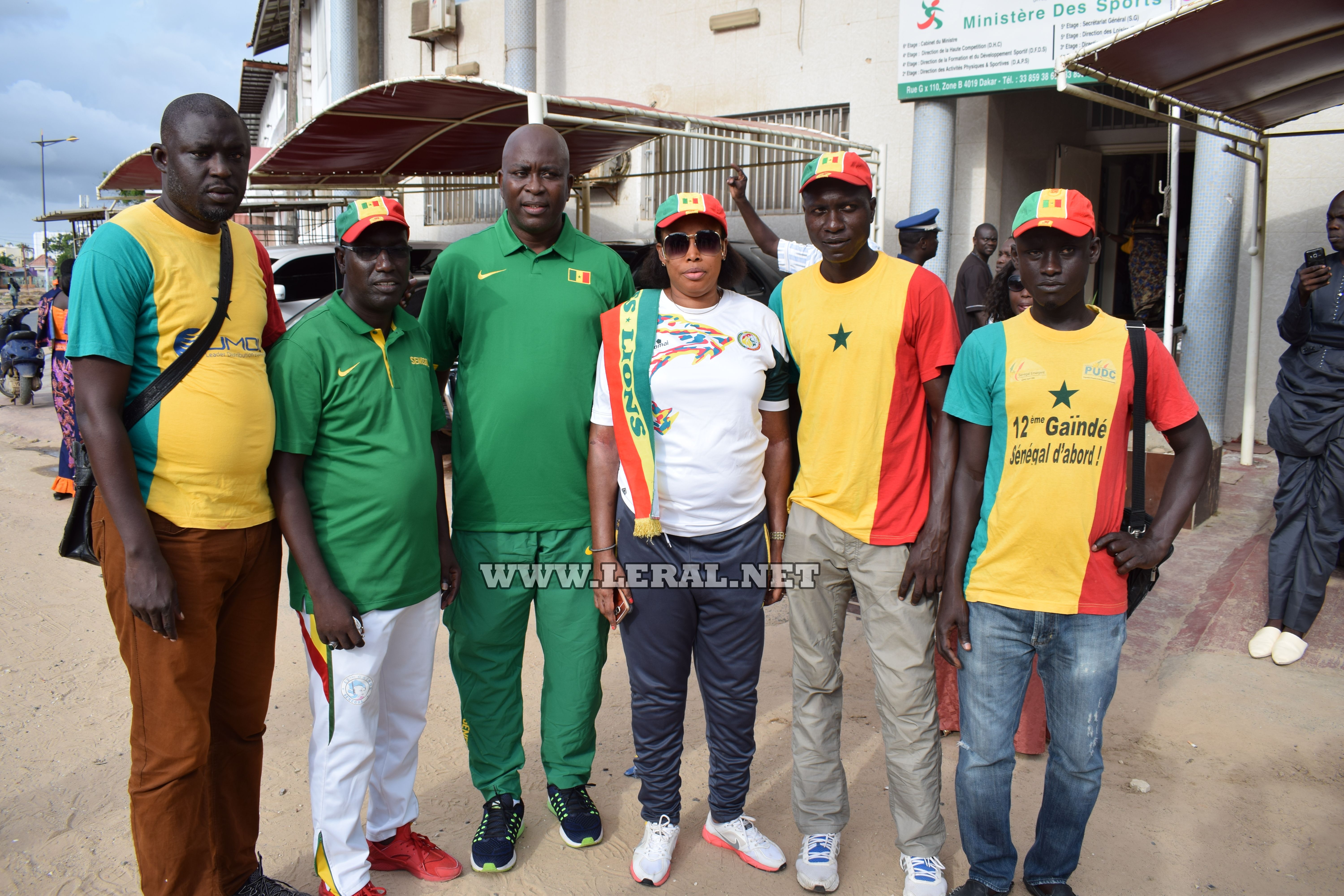 Photos :  Les lionnes du Basket avant leur départ pour l'Afrobasket au Mali