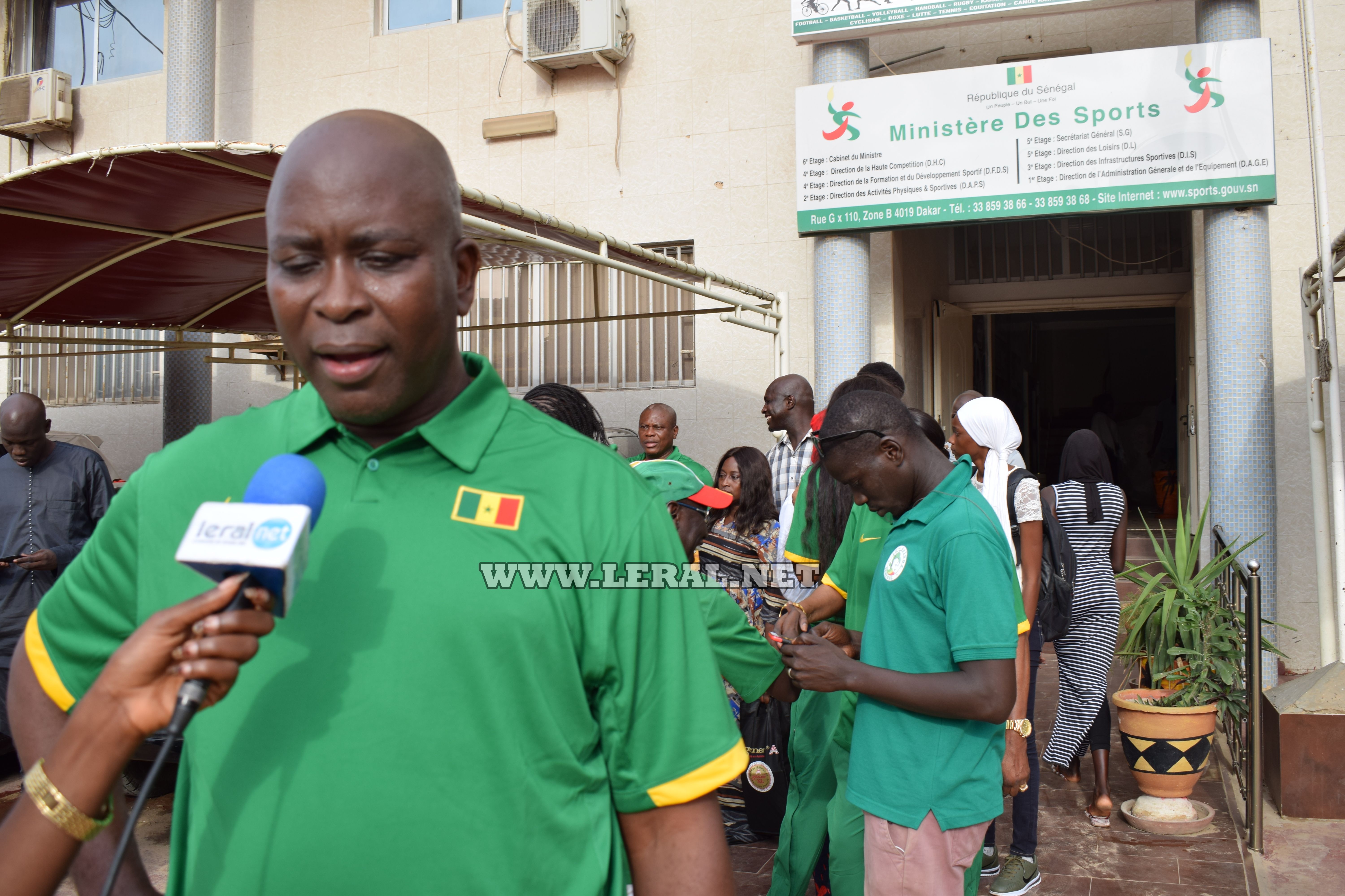 Photos :  Les lionnes du Basket avant leur départ pour l'Afrobasket au Mali