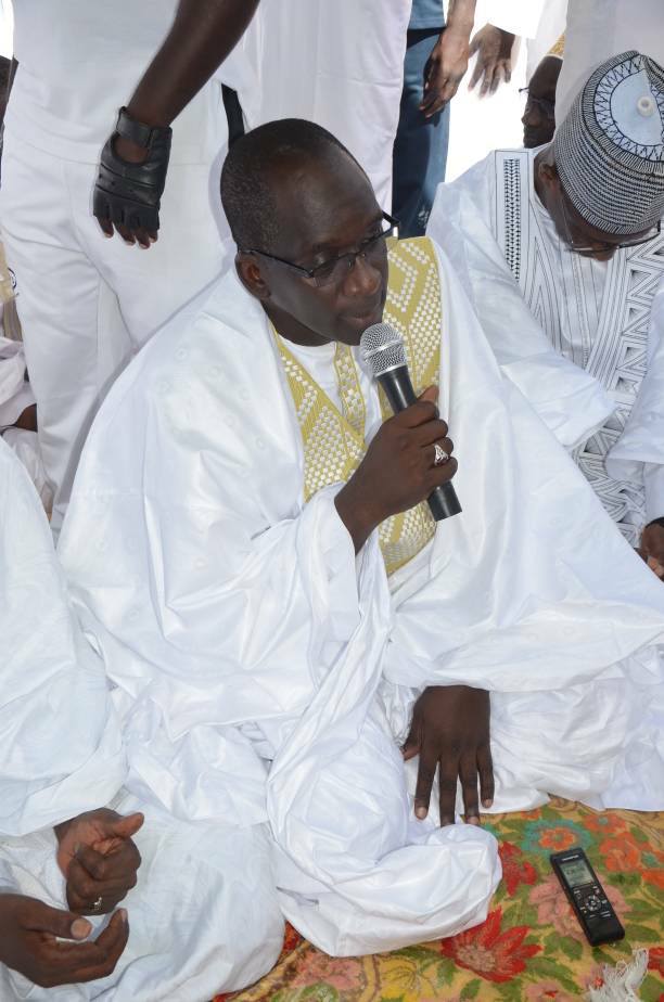 Photos: Le ministre Abdoulaye Diouf Sarr en mode Tabaski, à Yoff Layene