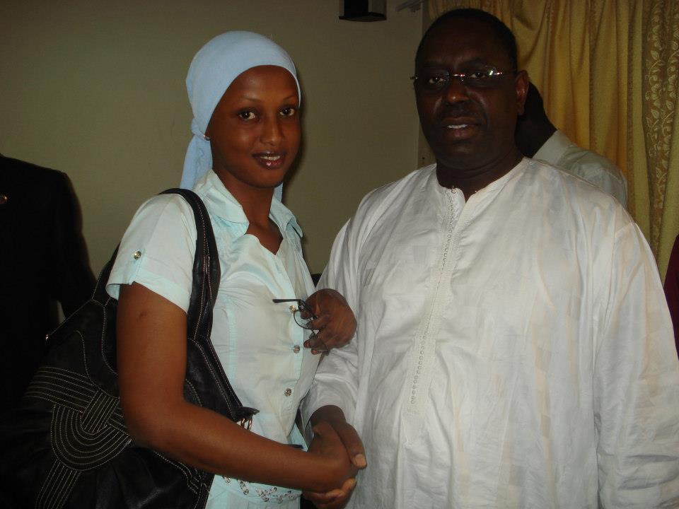 Photos : Aminata Diao Baldé, la benjamine de la XIIIe Législature avec Macky Sall