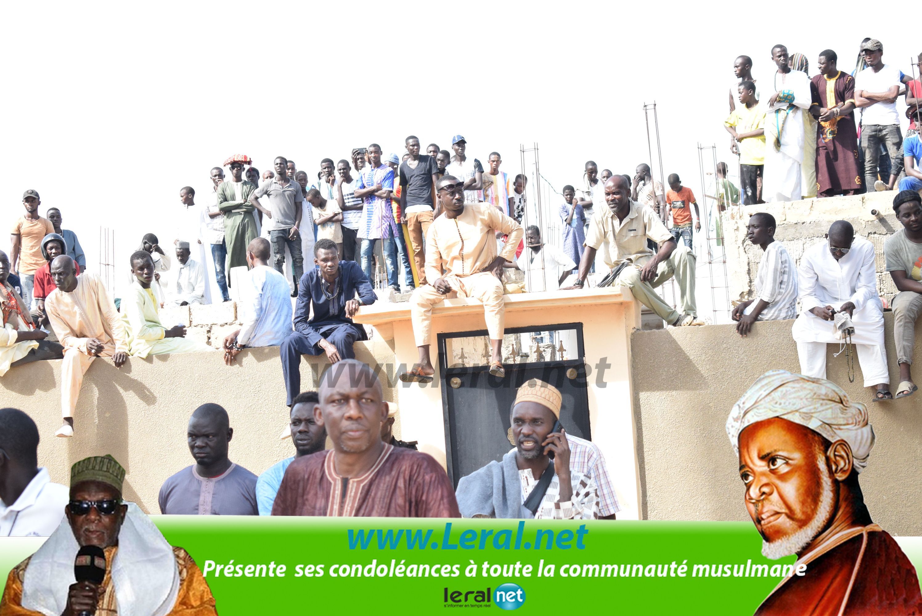 Les images fortes de l'inhumation de Feu El Hadji Ibrahima Niasse