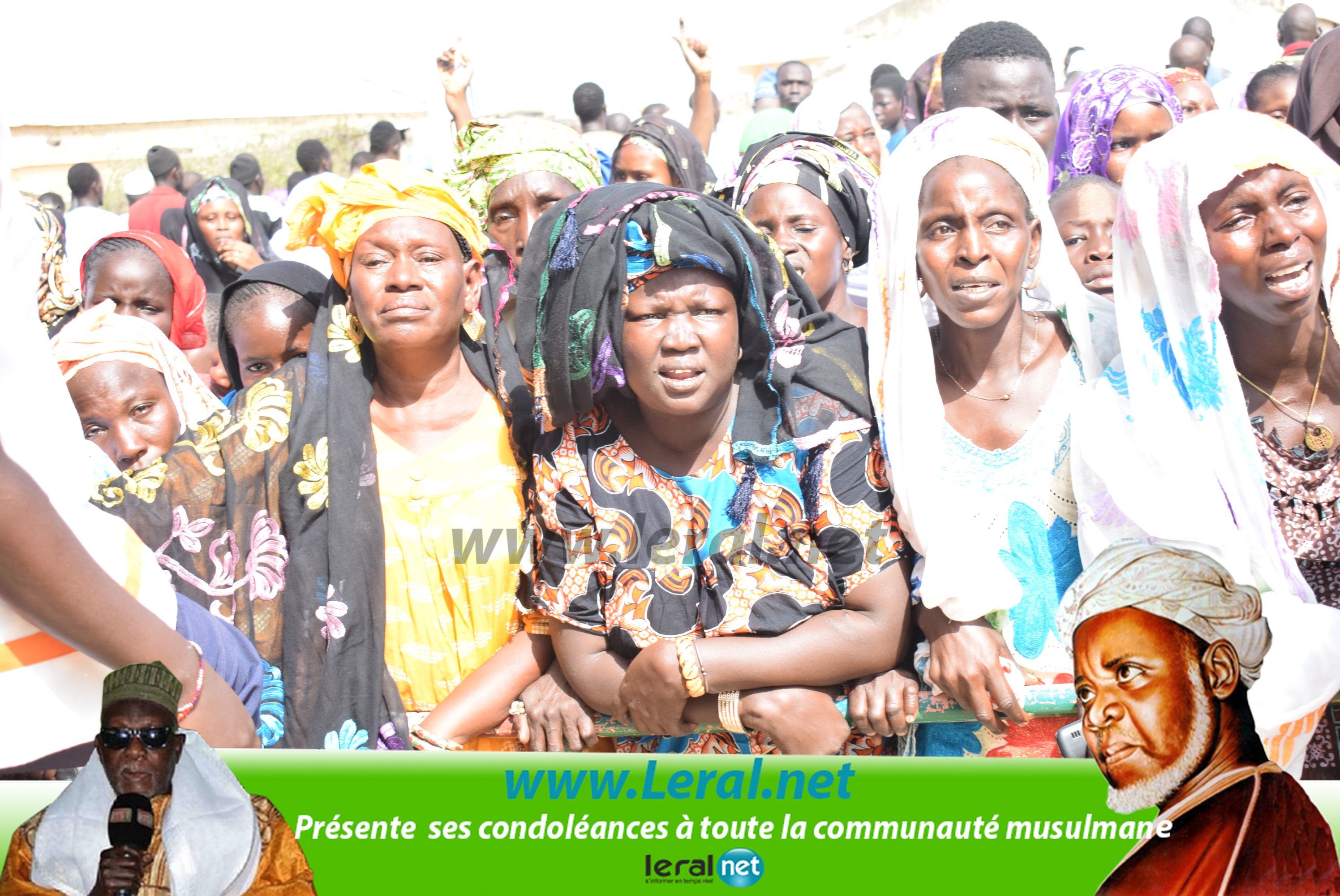 Les images fortes de l'inhumation de Feu El Hadji Ibrahima Niasse