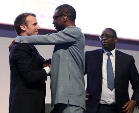 Photos : Après Obama, Macron impressionné par Youssou Ndour