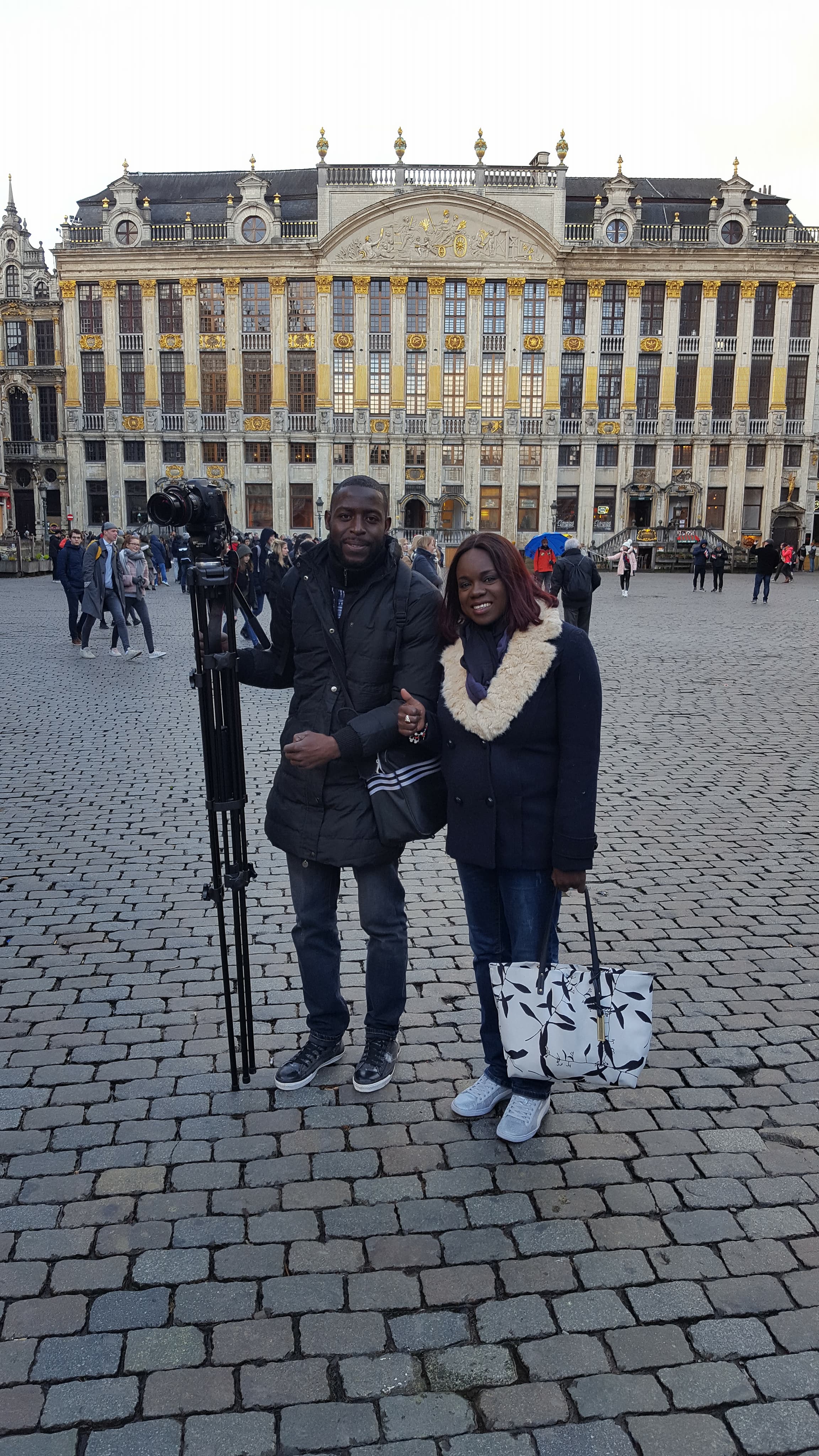 Photos : Mame Fatou Ndoye avec Kara Mbodj à Bruxelles pour les "Maîtres du jeu"