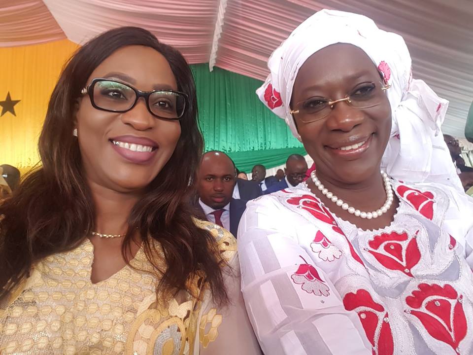 Photos : Zahra Iyane Thiam et Dr Anta Sarr Diacko toutes belles au défilé du 04 avril 2018