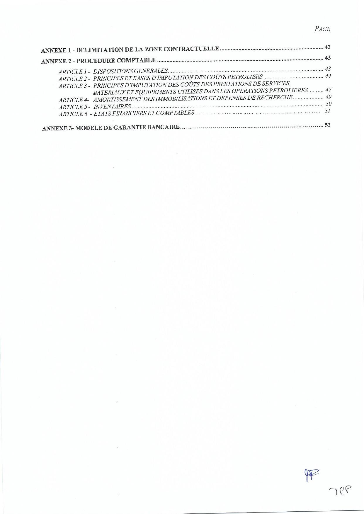 Contrat de recherche et de partage de production d'hydrocarbure " Rufisque Offshore" entre l'Etat du Sénégal et Total (Part 1)