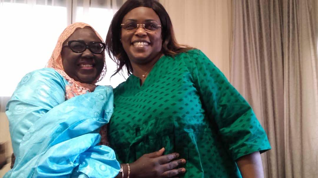 Photos : Marième Faye Sall et Adji Mergane Kanouté en mode copines