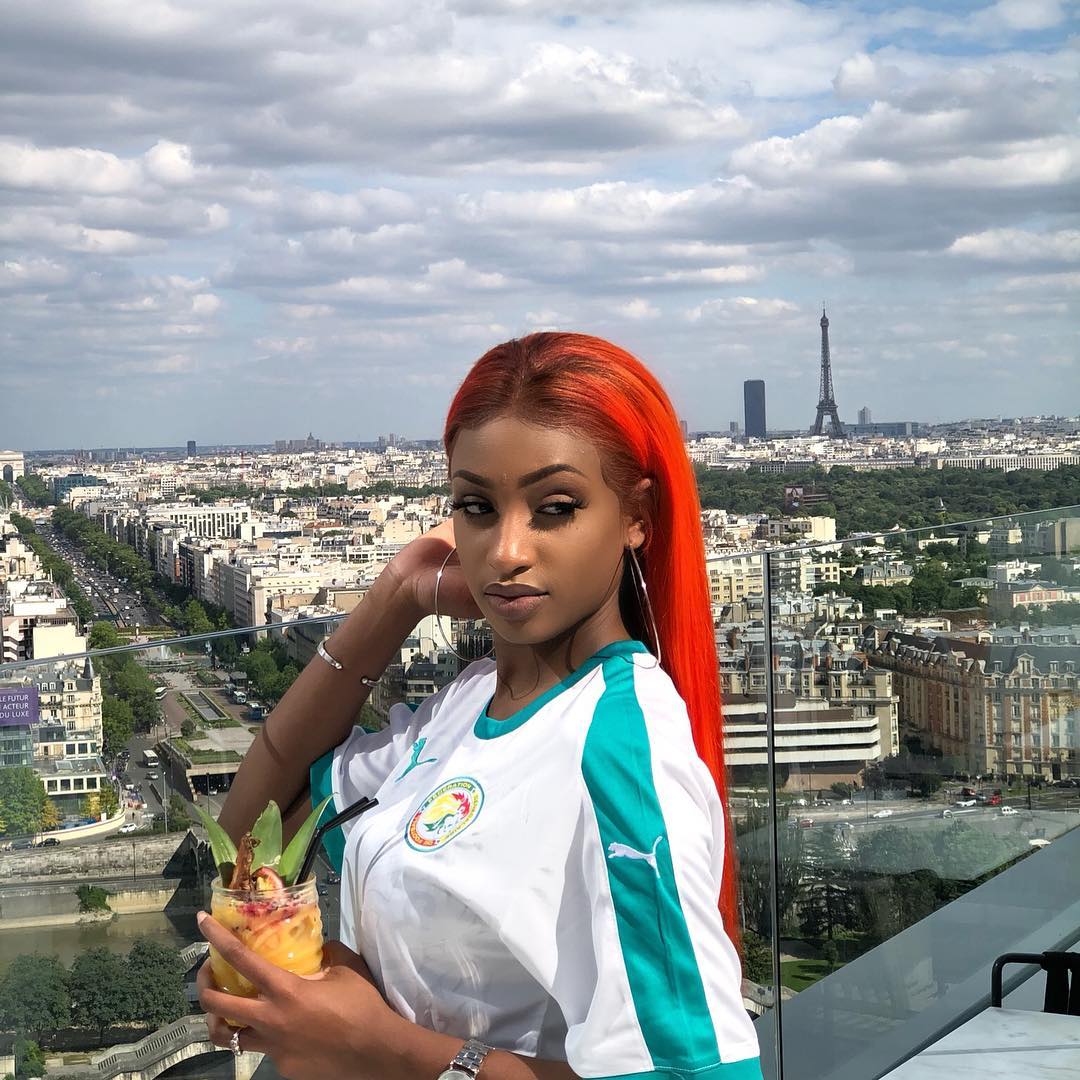 8 photos : Fatou Mbaye, la plus belle supportrice des "Lions" égalise contre les Nigérianes