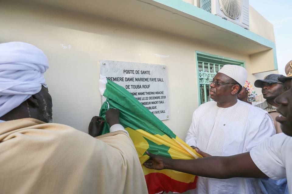 Photos : La route Serigne Sidy Mokhtar Mbacké Darou Mousty- Touba Rouf - Darou Marnane inaugurée