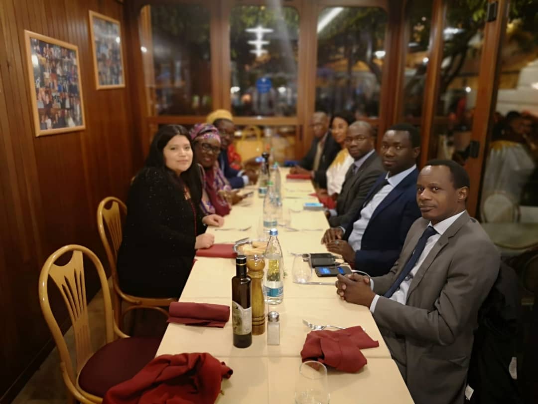 Photos : le Directeur des Sénégalais de l'Extérieur Sory Kaba au meeting de San Remo en Italie