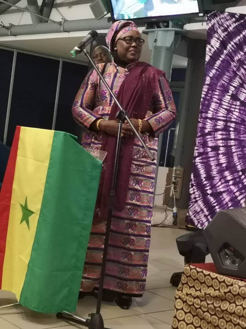 Photos : le Directeur des Sénégalais de l'Extérieur Sory Kaba au meeting de San Remo en Italie