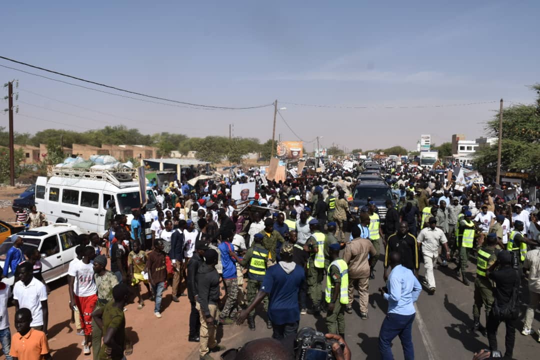 21 photos : La tournée économique de Macky Sall dans les régions de Saint-Louis et Louga 