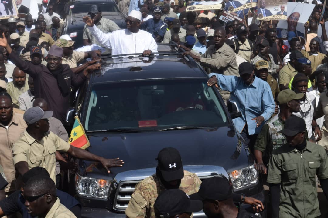 21 photos : La tournée économique de Macky Sall dans les régions de Saint-Louis et Louga 