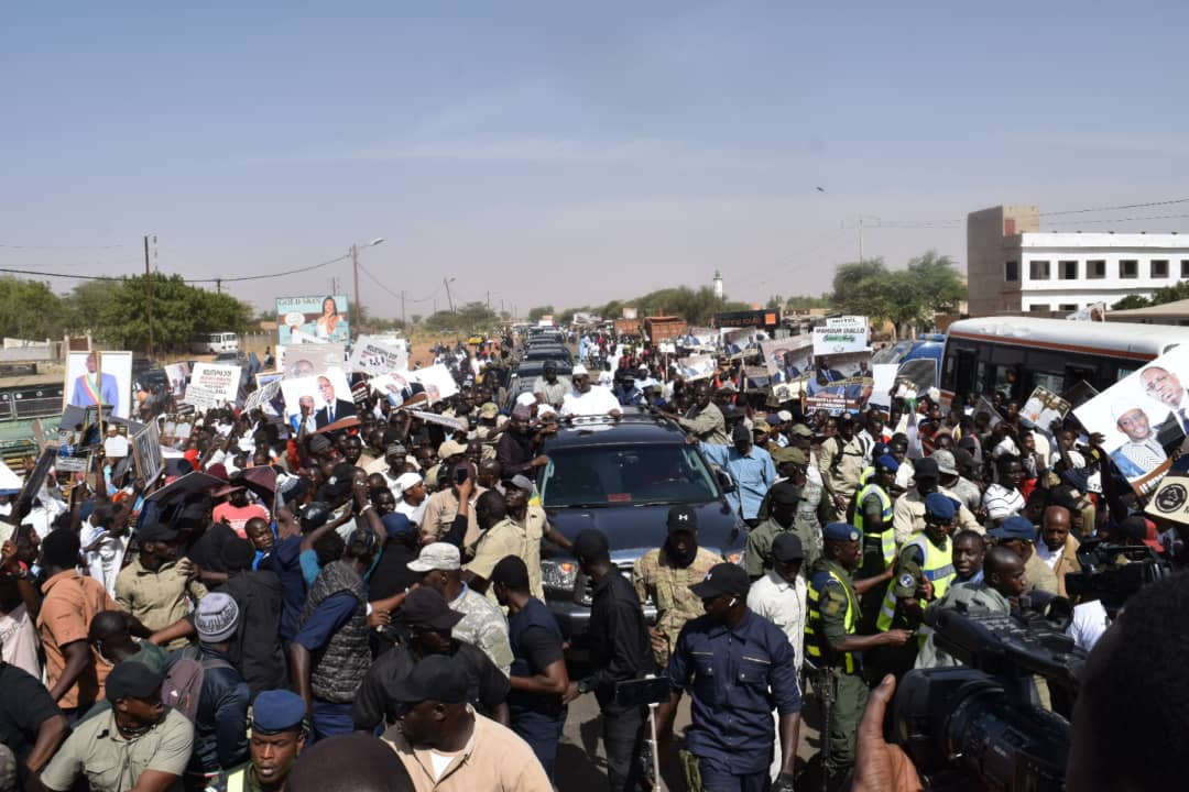 21 photos : La tournée économique de Macky Sall dans les régions de Saint-Louis et Louga 