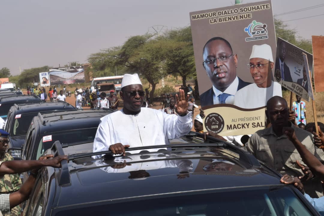 21 photos : La tournée économique de Macky Sall dans les régions de Saint-Louis et Louga 