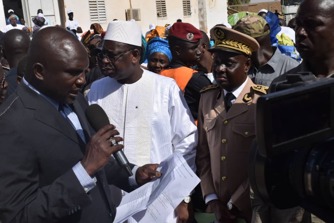 21 photos : La tournée économique de Macky Sall dans les régions de Saint-Louis et Louga 