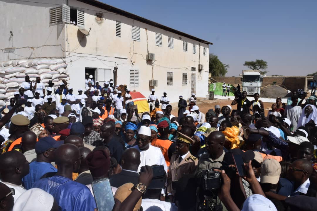 21 photos : La tournée économique de Macky Sall dans les régions de Saint-Louis et Louga 