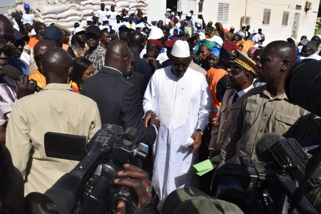 21 photos : La tournée économique de Macky Sall dans les régions de Saint-Louis et Louga 