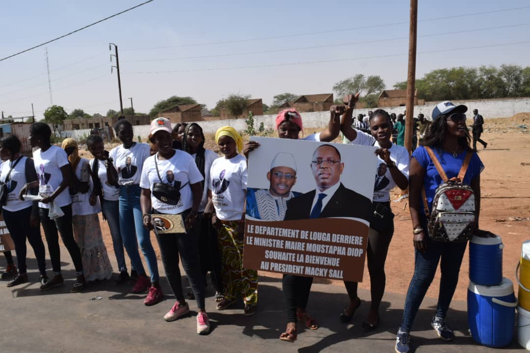 21 photos : La tournée économique de Macky Sall dans les régions de Saint-Louis et Louga 