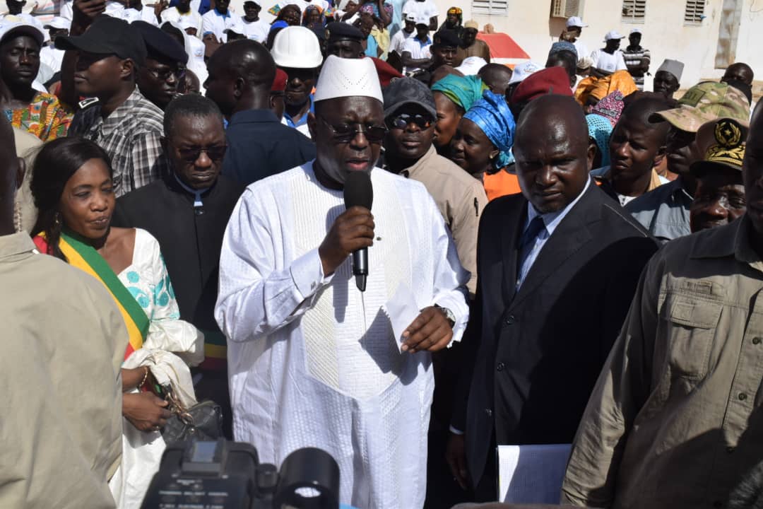 21 photos : La tournée économique de Macky Sall dans les régions de Saint-Louis et Louga 