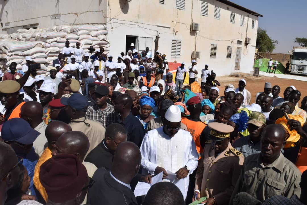 21 photos : La tournée économique de Macky Sall dans les régions de Saint-Louis et Louga 