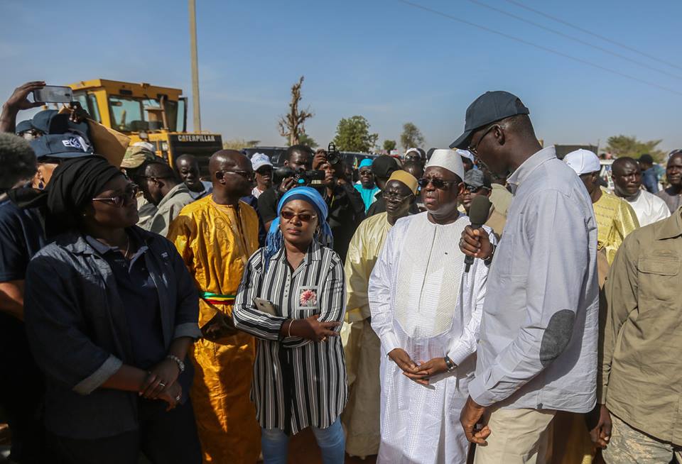 Photos : La phase 2 du PUDC lancée à Kebemer avec le démarrage de la route Ndande-Kab Gaye