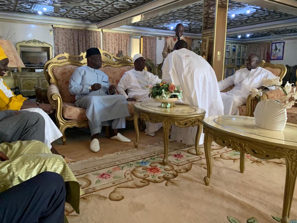 Photos : Macky Sall rend visite à Famara Ibrahima Sagna